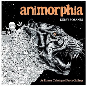 Coloring Cook Kerby RosanesAnimorphia: An Extreme Coloring and Search Challenge