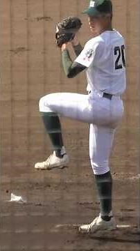 専大松戸 畠山真大選手（2年 千葉市リトルシニア）2026年春季千葉大会 準々決勝 先発登板！奪三振シーン