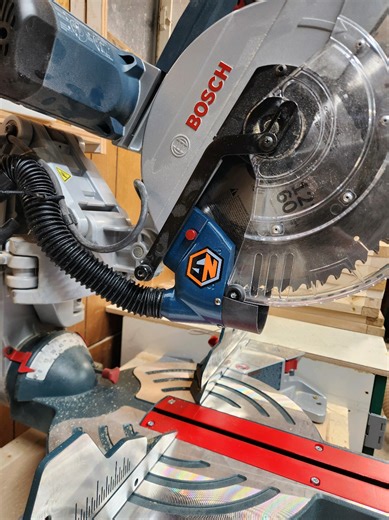 Installing my @Shop Nation dust collector! #dustcollector #shopnation #mitersaw #woodworking #TikTokCreatorSearchInsightsIncentive