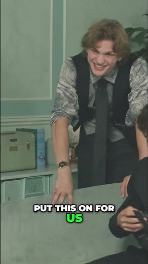 Blindfolded Challenge: Brooks's Nostalgic Return! #shorts