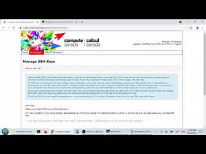 How to add an SSH key to CCDB (Windows users)