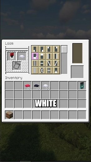 How to Make a Cute Pokéball Banner in Minecraft #minecraftbeauty #minecrafttutorial