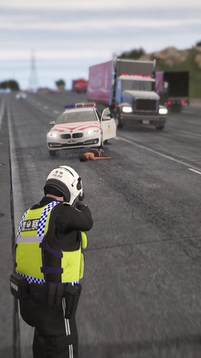 LCPDFR EP47 盤查到一半警車被偷#gta5 #遊戲 #上推薦 #警察模組 #lcpdfr