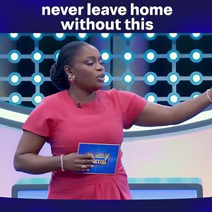 124K views · 5.1K reactions | Don’t Leave Home Without THIS... Survey Gets Real! #familyfeudnigeria #familyfeud #BisolaAiyeola | Family Feud Nigeria | Facebook
