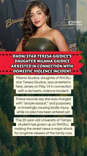 ⚖️ Milania Giudice Arrested
