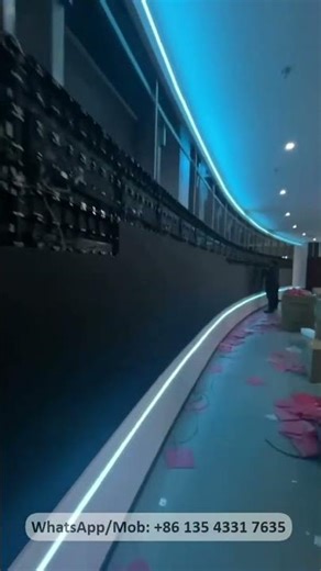 Installation process COB LED display #ledvideowall #indoorleddisplay #cobled #indoorledscreen