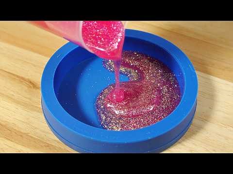 Personalized Christmas Tree Baubles from Epoxy Resin