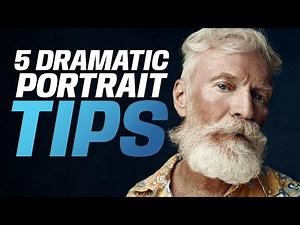 Top 5 Dramatic Portrait Tips For Beginners!