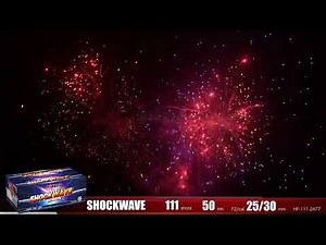 Shockwave 111 Shot Barrage 2025 | Huge Compound Firework with 30mm Tubes | Showtime Fireworks UK