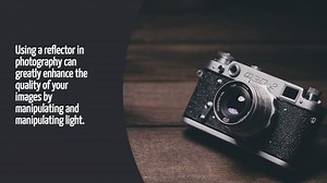 How To Use A Reflector Photography