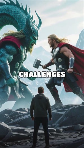 Embrace Your Inner Warrior: The Legendary Battle of Thor and Jörmungandr