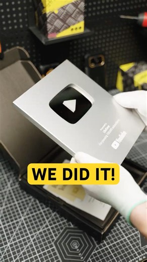 100K SUBS! Ulefone Silver Play Button Unboxing #Ulefone