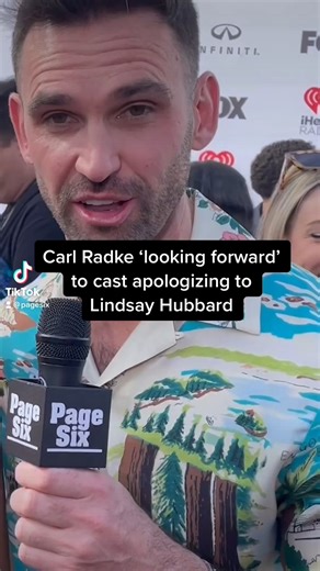 69K views · 627 reactions | Carl Radke is patiently waiting for some of his “Summer House” co-stars to apologize to Lindsay Hubbard – and hopes it will happen at the upcoming Season 7 reunion. https://trib.al/FIBAciZ | Page Six | Facebook