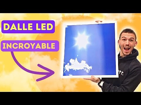 Comment installer des Dalles Led Nuage 60x60