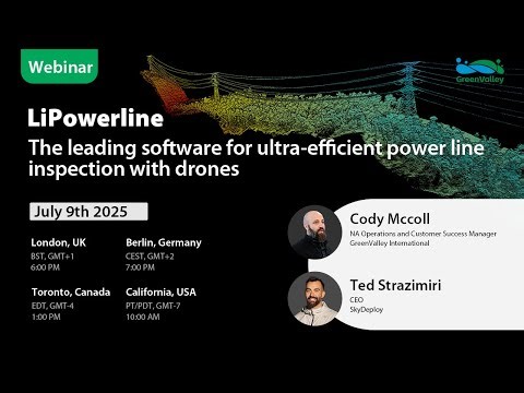 LiPowerline: The leading software for ultra-efficient power line inspection with drones