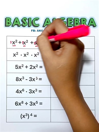 1.3M views · 13K reactions | Know the basics of Algebra‼️ #basicmath #mathematics #MathTutor #teachergon #mathreview #math #algebra #basicalgebra | Ako si Teacher Gon | Facebook