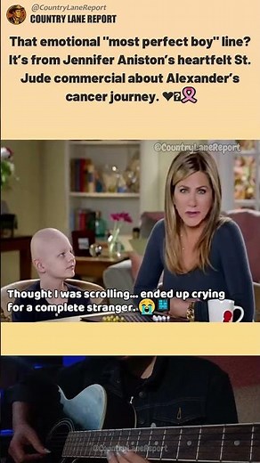 Jennifer Aniston Shares Alexander’s Heartbreaking Story in St Jude Ad ❤️🎗️