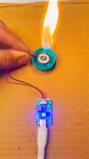 Mini fire module😱#experiment #trending #ytshorts #shorts