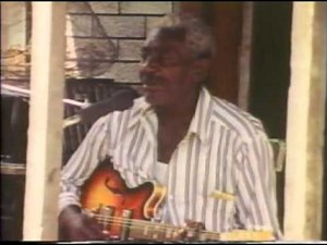 Arthur "Big Boy" Crudup - at his home, Franktown, Virginia (1973)
