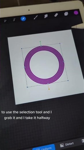 Procreate Tip: Delete Part of Your Canvas Image Easily #fok