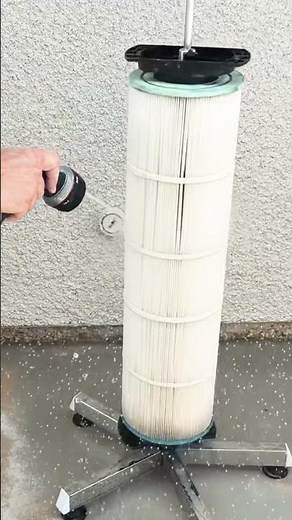 How to clean your pool Filters 💧 #poolcare #fortknoxco