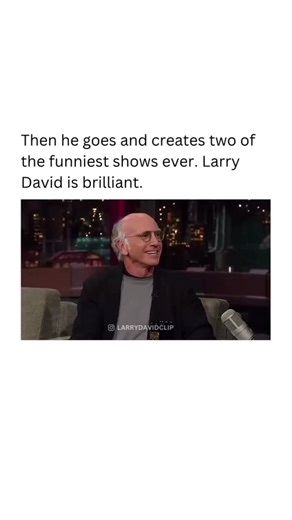 Larry David Clips on Instagram: "😂 Follow @larrydavidclip #curbyourenthusiasm #larrydavid"