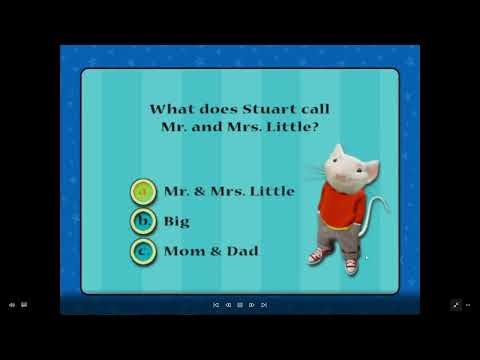 Stuart Little UK DVD 2000 Stuart s Central Park Adventure Game