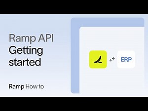 Getting started: Building an accounting integration with Ramp API