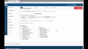 User Account Settings