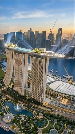 INSANE Skyscraper Construction From Ground to Sky Marina Bay Sands Full Build Timelapse 4K