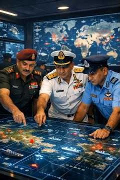 Did you know how the Army, Navy, and Air Force synchronize their strikes? 🪖