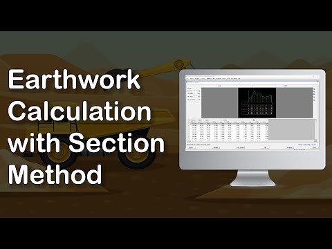 How to Calculate Earthwork with Section Method