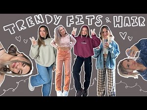 trendy outfits & hairstyles for fall/winter 2020