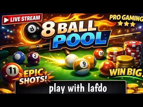 8 Ball Pool Live 🔴 | Gameplay 🔥 | Live Stream 2026