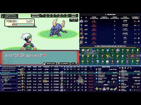 🔴 24/7 ✨ Shiny Pokémon Bot - Emerald | !faq !target !guide !clips !download !bingo