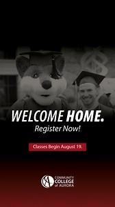 Enroll now for Fall 2024. Visit ccaurora.edu/apply | Community College of Aurora
