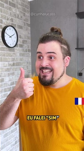 Hoje eu vi um FRANCÊS! - MÚSICA| @CUNHALUCASS