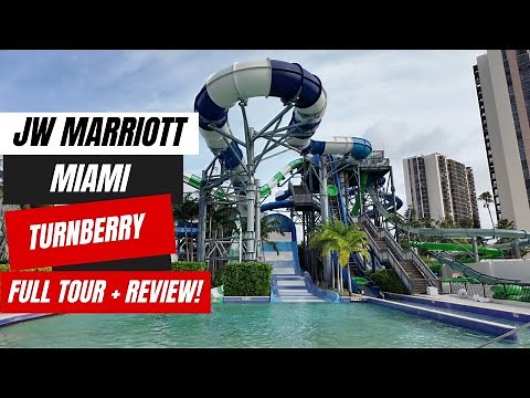 JW Marriott Miami Turnberry Resort Full Tour + Review | Best Resort Waterpark in the USA!