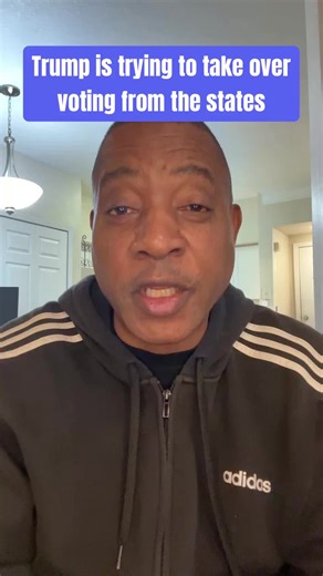 Trump Is Trying To Take Over Voting From The States! Article 1, Section 4, Clause 1 of the United States Constitution gives states the right to hold free and fair elections. Trump is trying to take away this right. Americans, please double-check your voter registration status. #doublecheckyourvoterregistrationstatus#theeggreport#vote#midtermelections#statesright @Democrats @Florida Democrats @Latino Vote for America @David Jolly