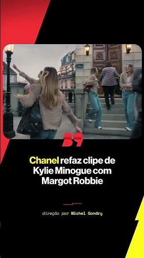 Michel Gondry dirige Margot Robbie para Chanel 25 em homenagem ao clipe de Kylie Minogue