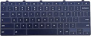 Replacement Laptop Keyboard for Dell Chromebook 11 3100 5190 3110 3400 2-in-1 US Keyboard H06WJ 0H06WJ 0RFXCF RFXCF