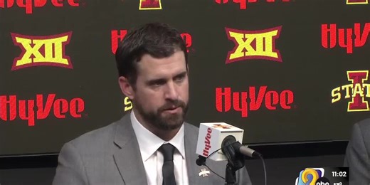 Iowa State introduces new head football coach