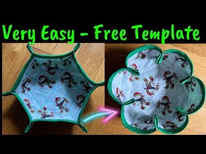 How To Make Multipurpose Fabric Basket For Gift Or For Sell /Easy Sewing Tutorial @TheTwinsDay ​