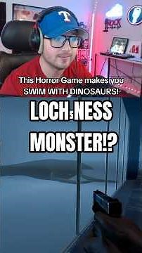 This HORROR DINOSAUR game makes you swim with MONSTERS! ##horrorgames #dinosaurhorror #steamgames