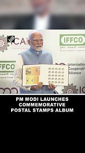 3.2K views · 47 reactions | PM Modi inaugurates ICA Global Cooperative Conference, launches commemorative postal stamps album #PMModi #NarendraModi #PostalStamps | Asian News International (ANI) | Facebook