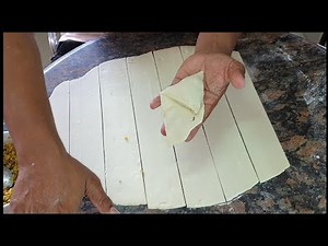 How To Make Samosa Pastry Made With Potatoes. (Tutorial)