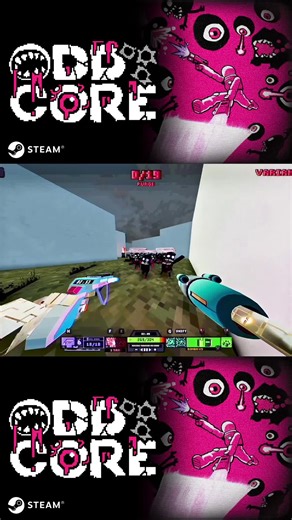 THIS RETRO FPS IS UNHINGED | ODDCORE AVAILABLE NOW! #ODDCOREPartner #gaming #fyp