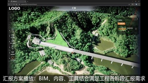 CIM汇报系统-BIM自动化导入、大场景高效浏览、三维汇报快速生成