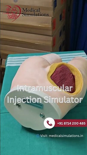 💉 Intramuscular Injection Simulator – Realistic, Hands-On Training for Precise Injection Techniques