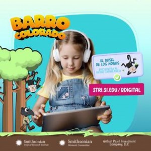 El Instituto Smithsonian te invita a conocer el juego digital Barro Colorado. Acompaña a Fer, el tapir explorador, a conocer más sobre los monos cariblancos y el bosque tropical. https://stri.si.edu/education-outreach/qdigital/barro-colorado-island-adventure — The Smithsonian Institution invites you to discover the digital game Barro Colorado. Join Fer, the explorer tapir, to learn more about the white-faced monkeys and the tropical forest. https://stri.si.edu/education-outreach/qdigital/barro-c